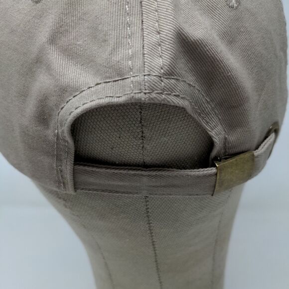 Tractor Supply Co Men's Slideback Hat Tan Adjustable Embroidered Logo - Picture 8 of 11